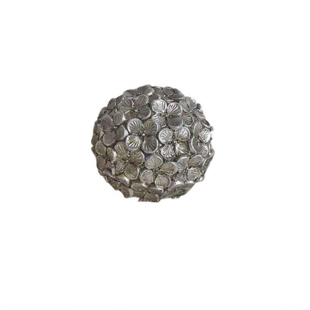 Διακοσμητική Μπάλα Κεραμική Ασημί Art Et Lumiere 11εκ. 10592