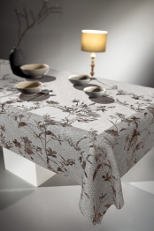 Τραπεζομάντηλο Polyester 145x220εκ. Αδιάβροχο Αλέκιαστο 1036 Stone Guy Laroche