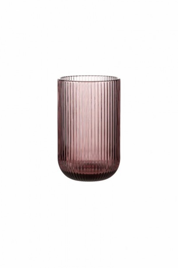 Σετ Ποτήρια Νερού 6τμχ Γυάλινα Noris Purple 410ml CRYSPO TRIO 52.502.50