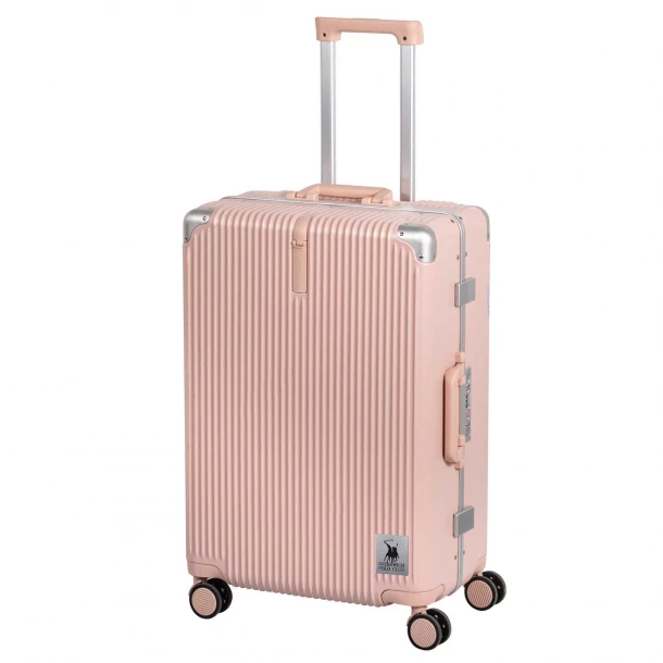 Βαλίτσα Large 67x43x25εκ. Premium 7506 Nude Greenwich Polo Club