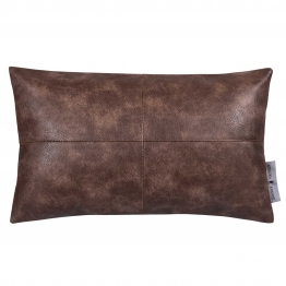 Διακοσμητικό Μαξιλάρι Faux Leather 30x50εκ. Essential 3984 Brown Greenwich Polo Club