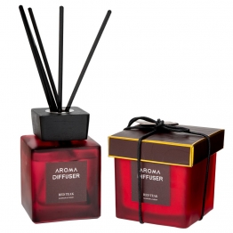 Σετ Αρωματικά Στικ 100ml & Αρωματικό Κερί Red Teak 200gr iliadis 90044