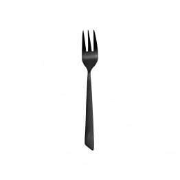 Πιρουνάκι Γλυκού Ανοξείδωτο 18/0 Edge Black Matt Estia 01-29166