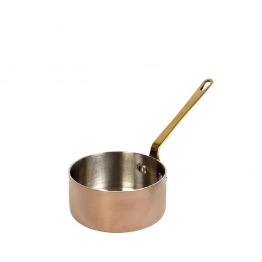Μπωλάκι-Ντιπ Σερβιρίσματος Ανοξείδωτο 18/10 Με Λαβή Shiny Copper ESPIEL 20x10x5εκ./300ml FEV502