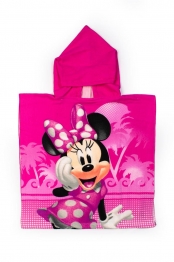 Πόντσο Παιδικό Microfiber 50x100εκ. Minnie 05 Fuchsia Disney DimCol