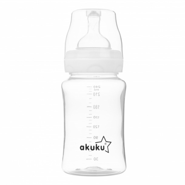 Μπιμπερό Κατά Των Κολικών 240ml akuku A0107