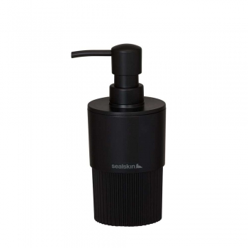 Ντισπένσερ ABS 280ml-7,5x7,5x17,2εκ. Brave Black Sealskin 800013