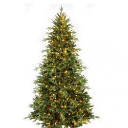 Χριστουγεννιάτικο Δέντρο Με Λαμπάκια Pre-Lit Grand Forest Πλαστικό- PVC iliadis 240εκ. 77871