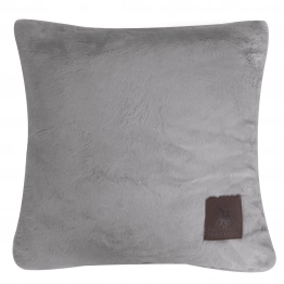 Διακοσμητικό Μαξιλάρι Γούνινο Faux Fur 40x40εκ. Premium 3970 Grey Greenwich Polo Club