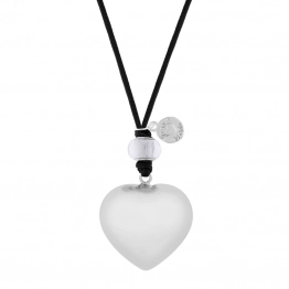 Μενταγιόν Επάργυρο-Βαμβακερό Babybell Silver Heart Proud Mama PM-206