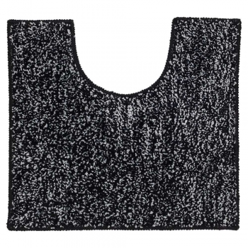 Ταπέτο Λεκάνης Polyester 45x50εκ. Speckles Black Sealskin 294608419