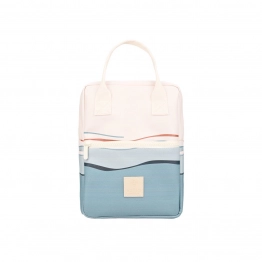 Τσάντα Φαγητού Ισοθερμική PVC Leather Ecozen Horizon Save The Aegean Estia 7lt-20x14x27εκ. 01-22532