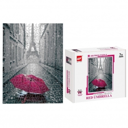 Παζλ 500τμχ Red Umbrella Στο Παρίσι Σε Κουτί 18x5x23εκ. Toy Markt 69-1760