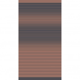 Πετσέτα Θαλάσσης Βαμβακερή Velour Brown 86x160εκ. Stripes Melinen 20004871