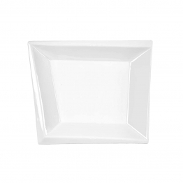 Πιάτο Βαθύ Πορσελάνης Diagonal Λευκό Art Et Lumiere 25x20x4,5εκ. 06986