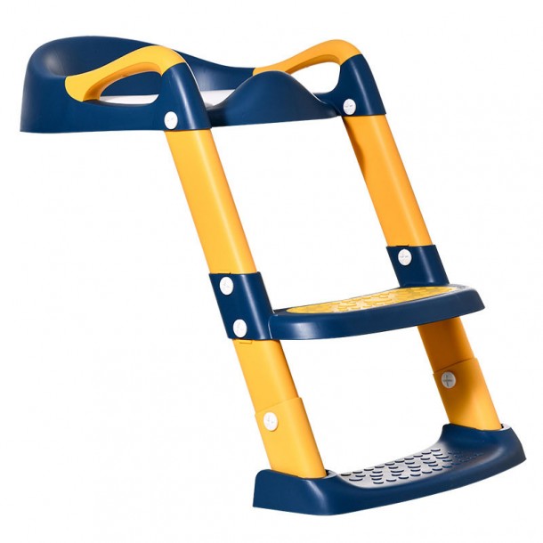 Εκπαιδευτική Σκαλιέρα Τουαλέτας 34x44εκ. Blue-Yellow Babywise BW031