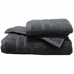Σετ πετσέτες 3τμχ 600gr/m2 Dora Grey 24home