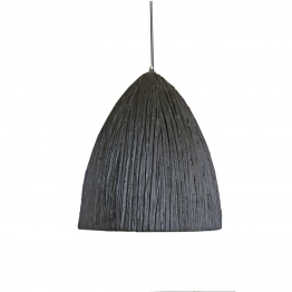 Φωτιστικό Οροφής Κεραμικό Μαύρο Art Et Lumiere 30εκ. 03834