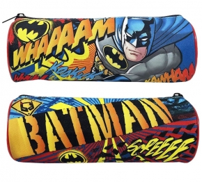 Κασετίνα Βαρελάκι Batman 23x8εκ. Warner Bros 50-3123