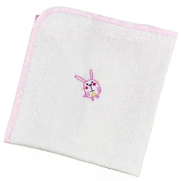Σελτεδάκι Bebe Polycotton 40x60εκ. Elephant Pink 11121