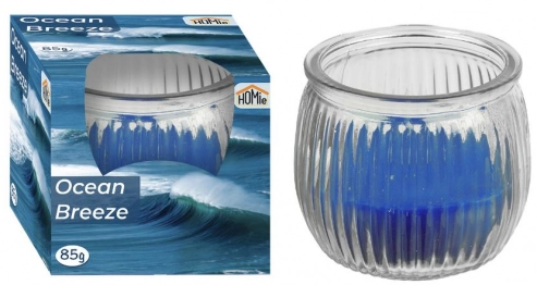 Αρωματικό Κερί Ocean Breeze Σε Βάζο 6,5x7εκ. Homie 37-459