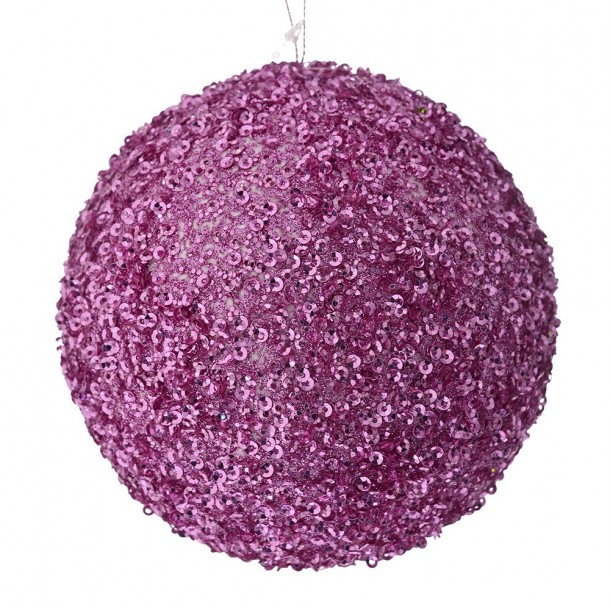 Μπάλα Polyfoam Ροζ Glitter 15εκ. iliadis 83533