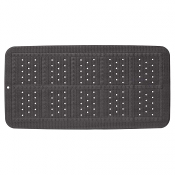 Ταπέτο Αντιολισθητικό Μπανιέρας Pvc 35x70εκ. Unilux Anthracite Sealskin 315008413