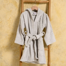 Μπουρνούζι Παιδικό Βαμβακερό 4-6 Ετών Ecru Bloom Kids Melinen 20003887