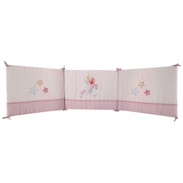 Πάντα Κούνιας Microfiber 45x195εκ. Essential Baby 8828 Ροζ-Σομόν-Ώχρα Greenwich Polo Club