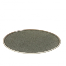 Πιάτο Ρηχό Φαγητού Πορσελάνης Πράσινο ESPIEL 29x29x2,1εκ. Olive VRA208K4