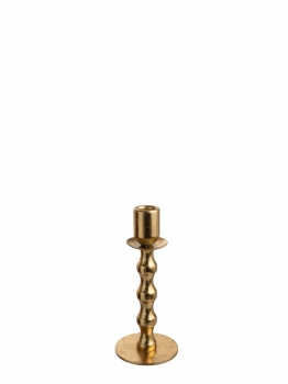 Κηροπήγιο Μεταλλικό Χρυσό 8x18,5εκ. Zen Collection 26.1.52208