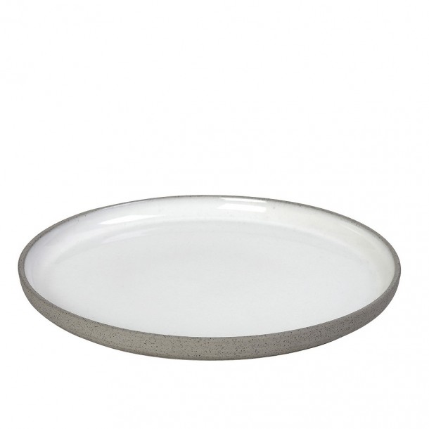 Πιάτο Ρηχό Φαγητού Stoneware Sandy White ESPIEL 26,5x2εκ. GMT431K3