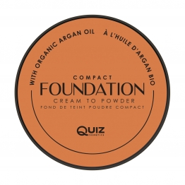 Foundation Compact Cream To Powder Warm Beige 10gr QUIZ 1313CREAMF-3