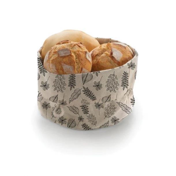 Ψωμιέρα Βαμβακερή 32x19εκ. Leafs Eco Zone Metaltex 239300