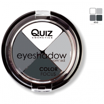 Σκιά Ματιών 4 Χρωμάτων Color Focus New Collection 10gr Grey QUIZ 1311SHADOW4-1