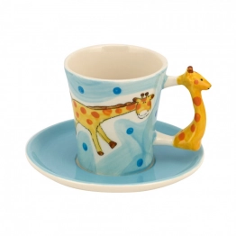 Σετ 6τμχ Φλυτζάνια Καφέ Κεραμικά WM Collection 125ml N400