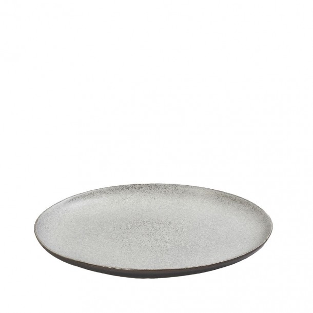 Πιάτο Φαγητού Ρηχό Stoneware Off White Etna ESPIEL 28x3εκ. FRL202K4