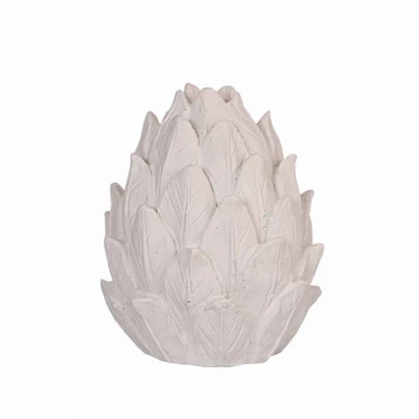 Κηροπήγιο Κεραμικό Λευκό Art Et Lumiere Φ17x19εκ. 15034