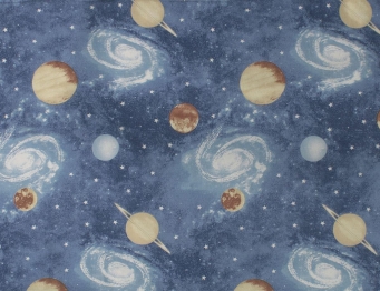 Πάνα Χασέ Βαμβακερή 80x80εκ. Milky Way 185 Blue DimCol