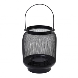 Φανάρι Μεταλλικό Μαύρο Δ20x25εκ. ESPIEL ATG108