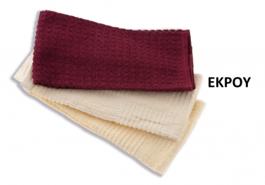 Πετσέτα Κουζίνας Βαμβακερή Frotte 40x70εκ. Εκρού DimCol