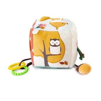 Κύβος Μαλακός Δραστηριοτήτων Forest 14x14x14εκ. Baby To Love Little Big Friends BTL304461