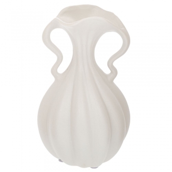 Βάζο Κεραμικό Λευκό 14,5x14x24εκ. iliadis 91528