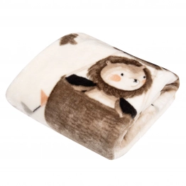 Κουβέρτα Βελουτέ Κούνιας 110x140εκ. Essential Baby 8860 Taupe Greenwich Polo Club