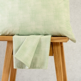 Σετ Σεντόνι Με 1 Μαξιλαροθήκη Polycotton Ημίδιπλο Με Λάστιχο 120x200+32εκ. Gianna Grey-Aqua Casual Line Mini Melinen 20005403