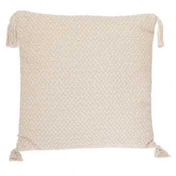 Διακοσμητικό Μαξιλάρι Υφασμάτινο Κρεμ 43x43εκ. iliadis 91746