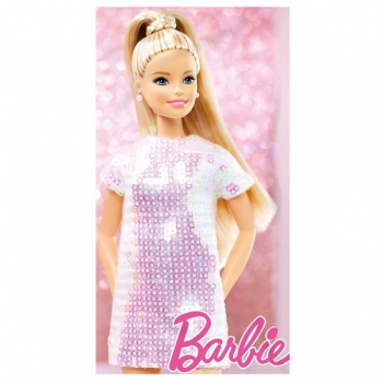 Πετσέτα Θαλάσσης Microfiber 70x140εκ. Barbie 42-3227
