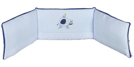 Πάντα Κούνιας Βαμβακερή 35x195εκ. Elephant Σιέλ 70222