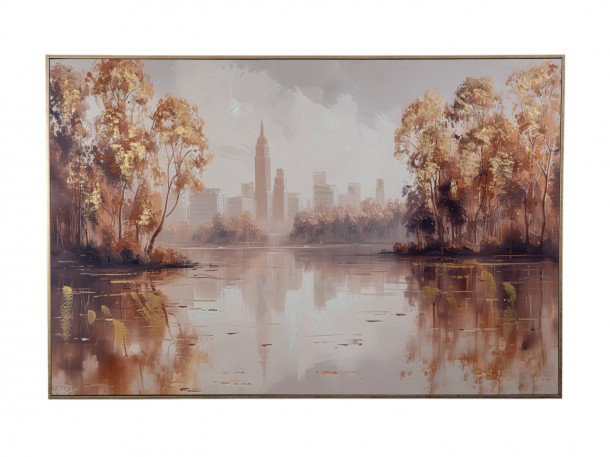 Πίνακας Καμβάς Πόλη 120x4x80εκ. Zen Collection 25.8.51342