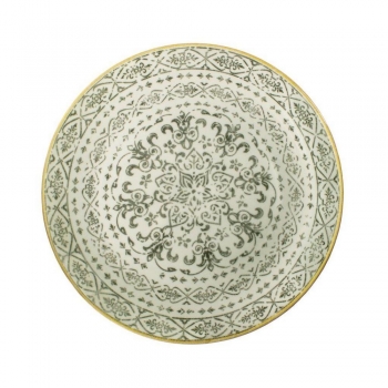 Πιατέλα Σερβιρίσματος Πορσελάνης Vintage Beige Oriana Ferelli Φ31εκ. PR222686404